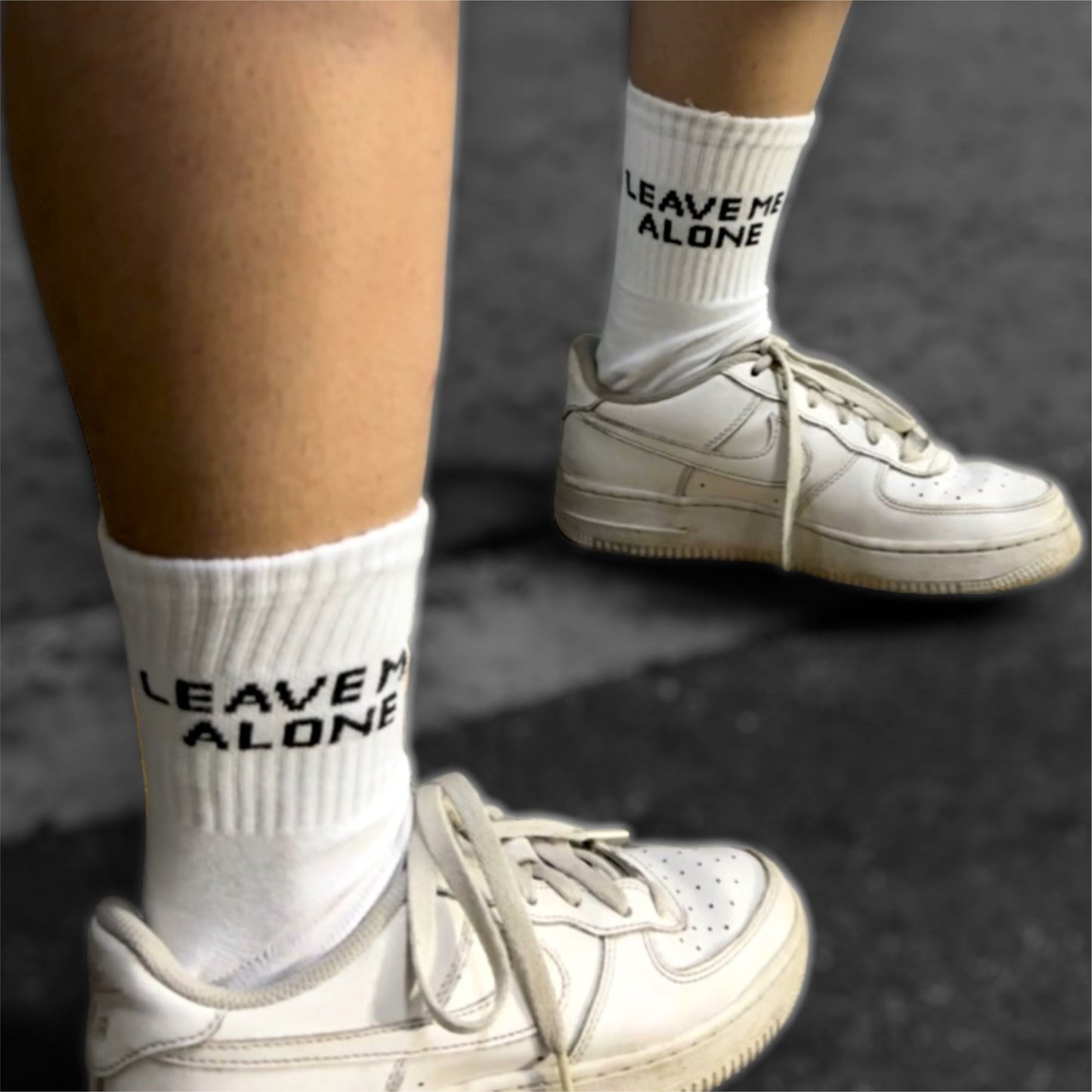Leave Me Alone Socks