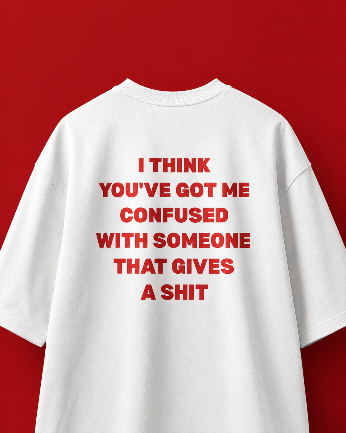 No Shit Given Tshirt (White)