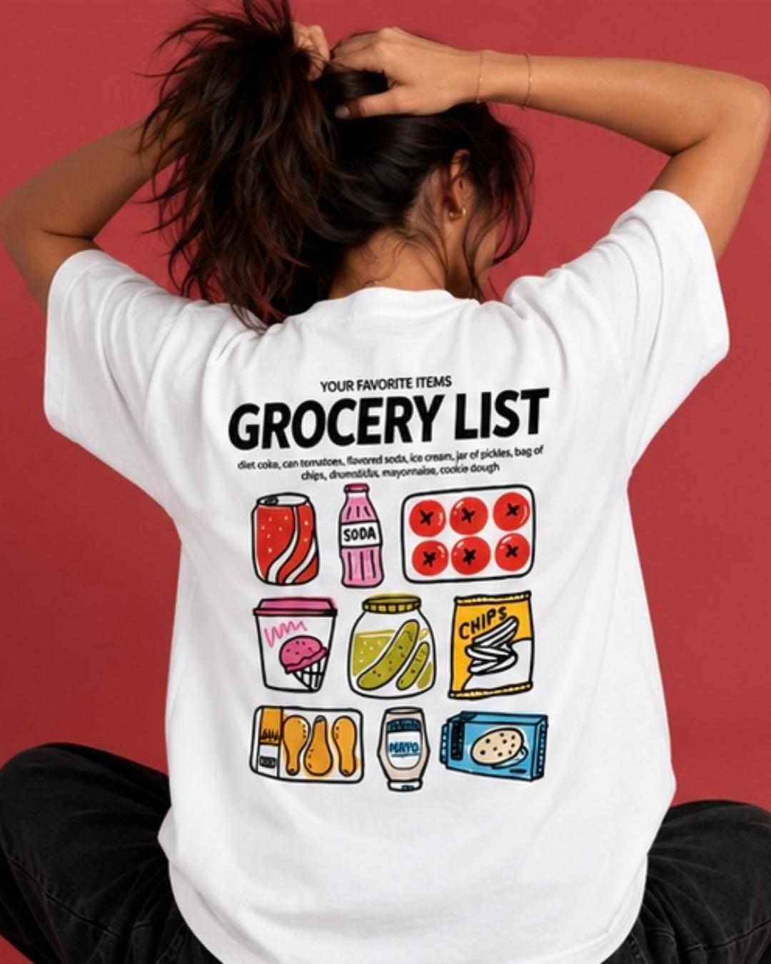 Grocery List Tshirt