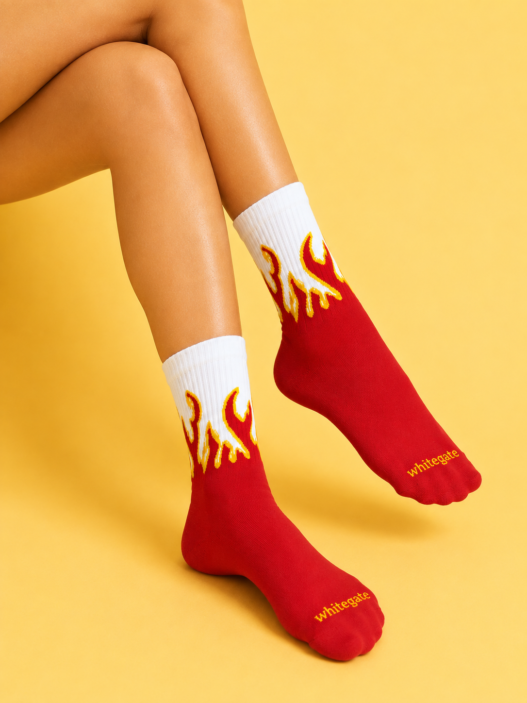Red Fire Socks