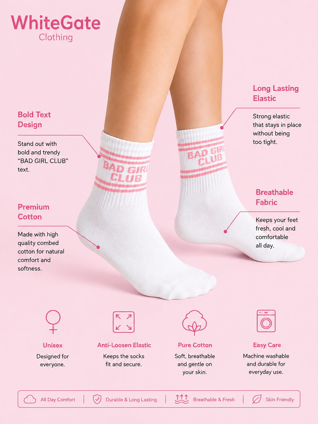Bad Girl Club Socks
