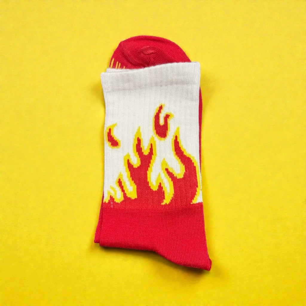 Red Fire Socks