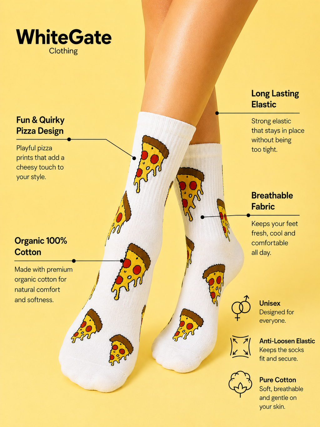 Pizza Socks