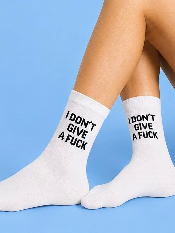 I don't give a F socks