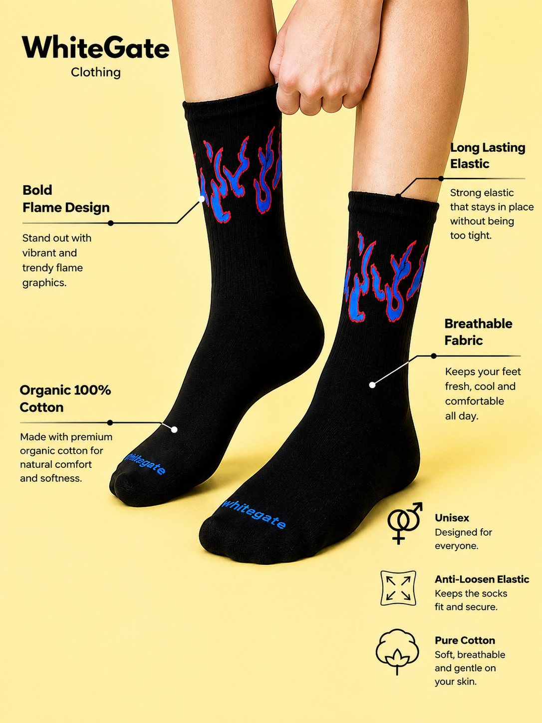 OG Fire Socks