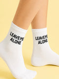 Leave Me Alone Socks