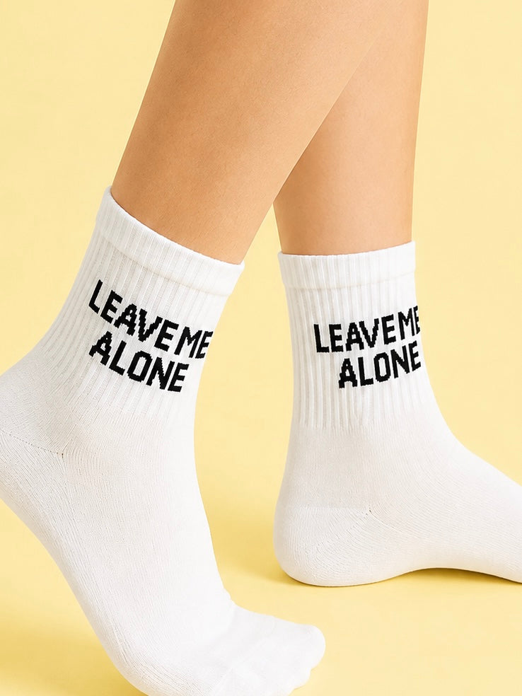 Leave Me Alone Socks