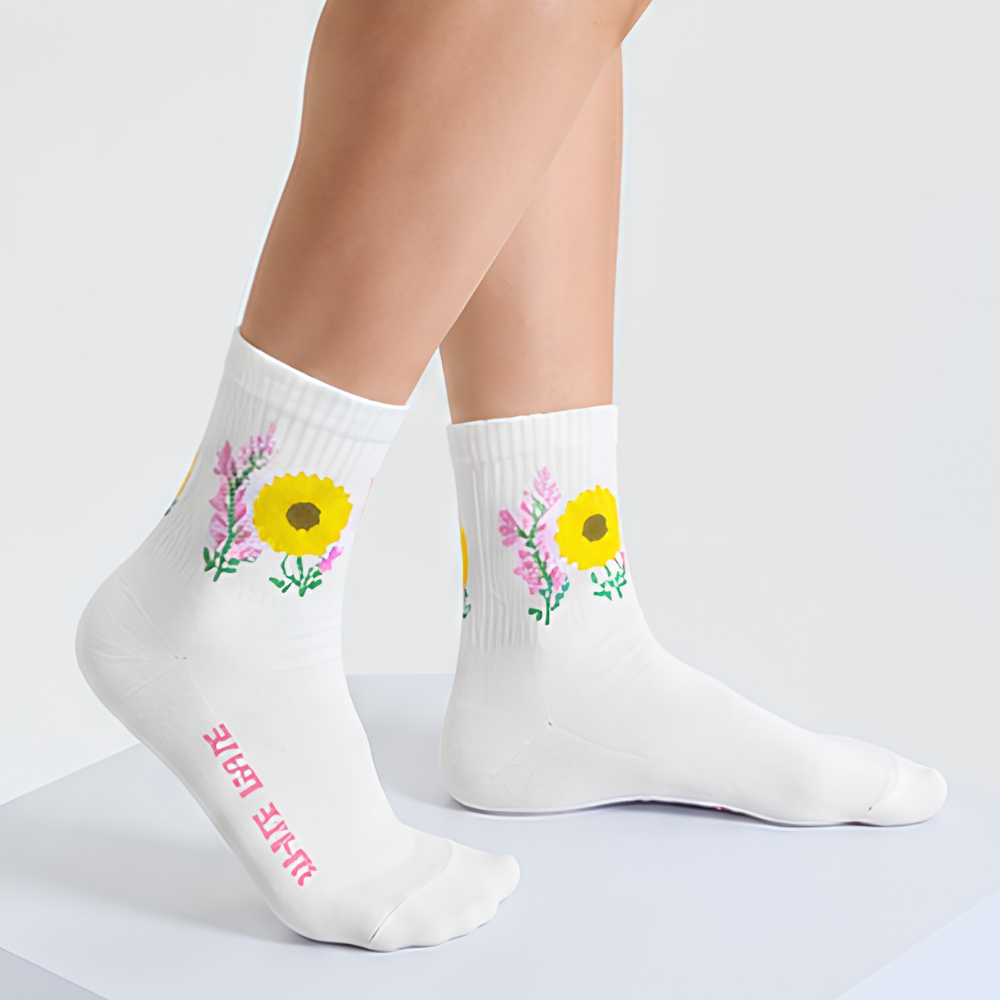 Sunflower socks