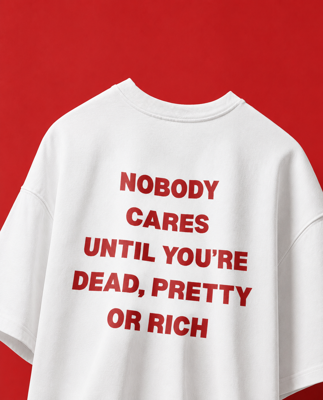 Nobody Cares (literally) Tshirt