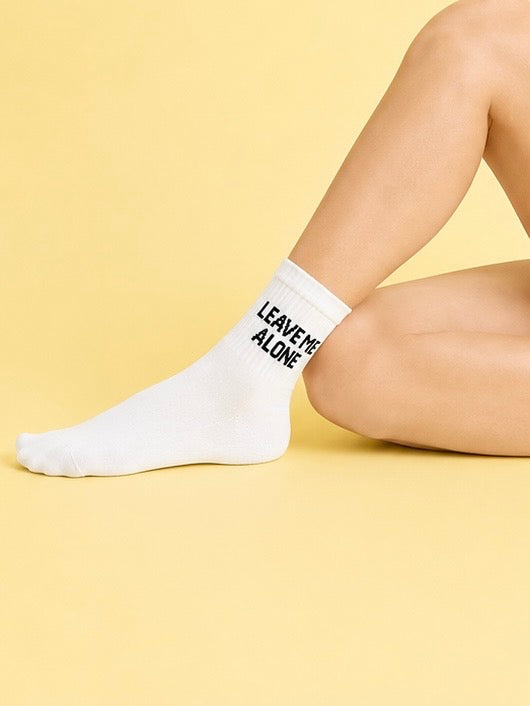 Leave Me Alone Socks