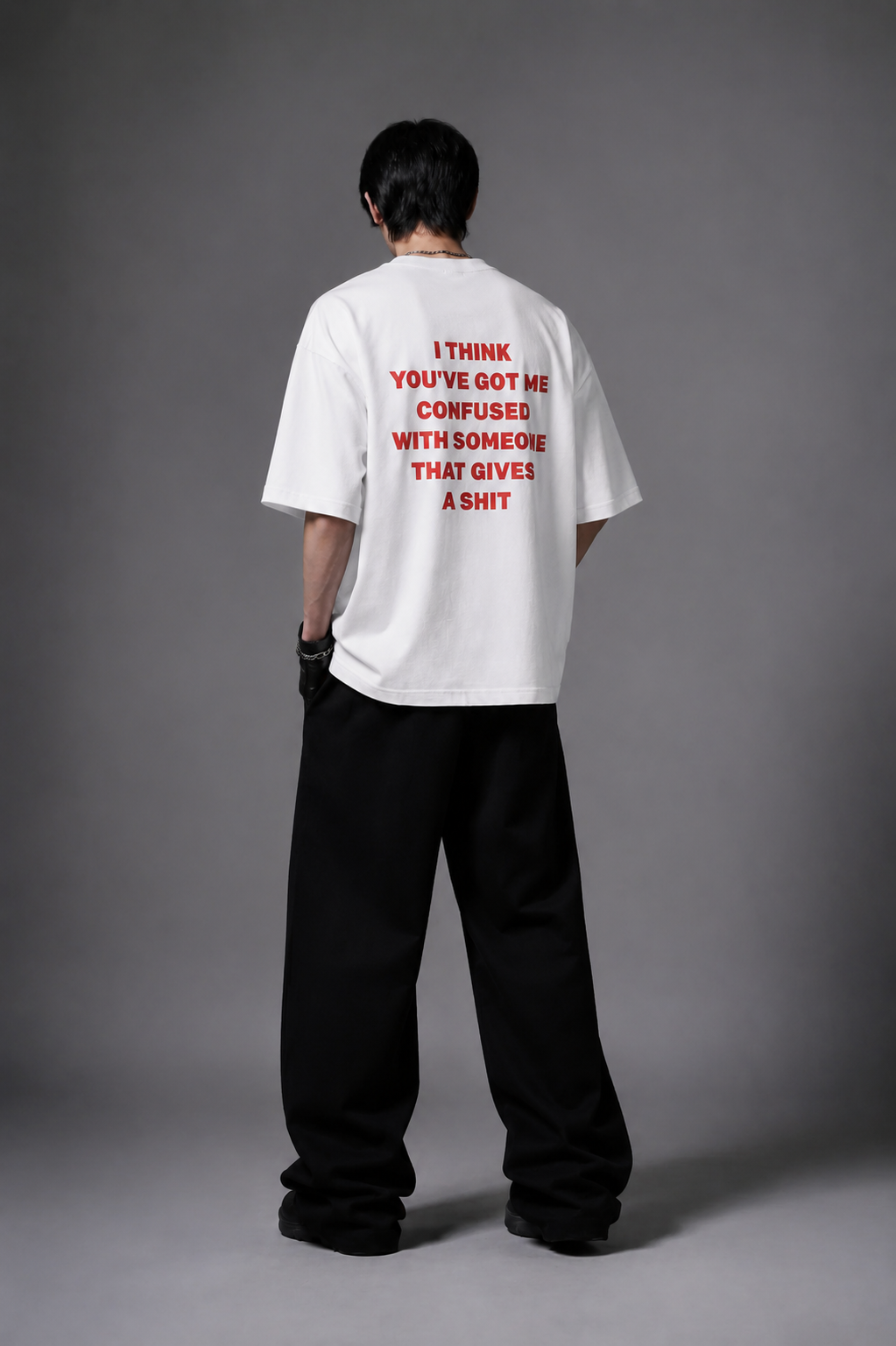 No Shit Given Tshirt (White)