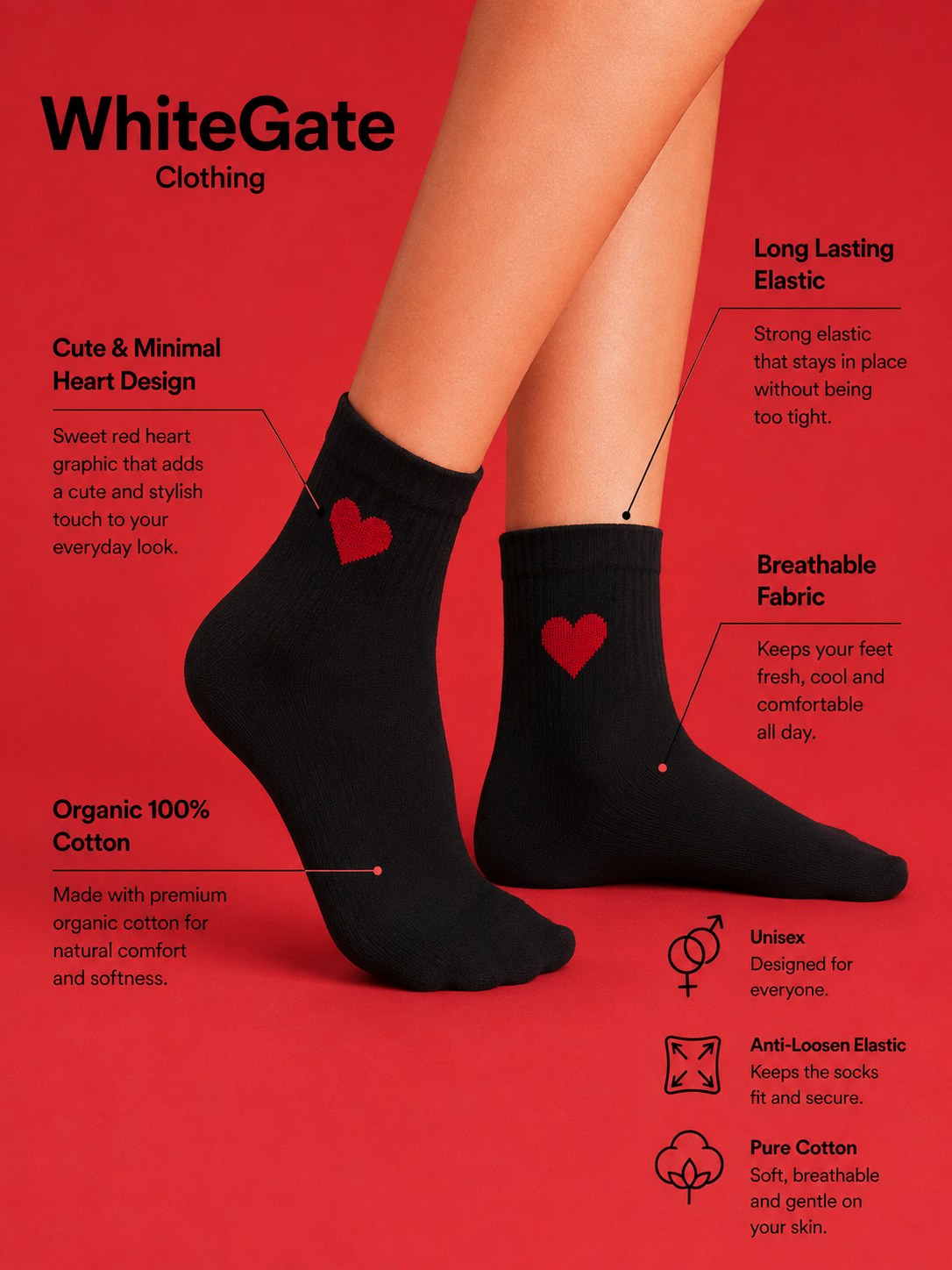 Red Heart Socks
