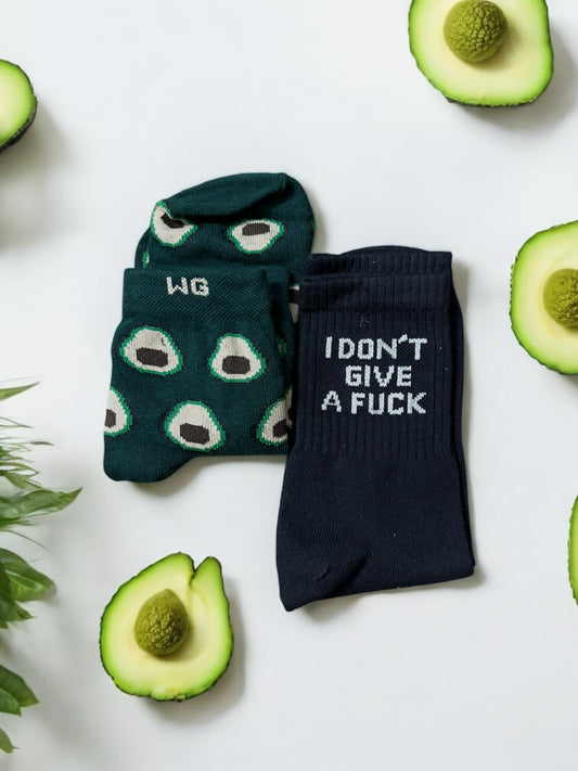 Avocado & Idgaf (black)
