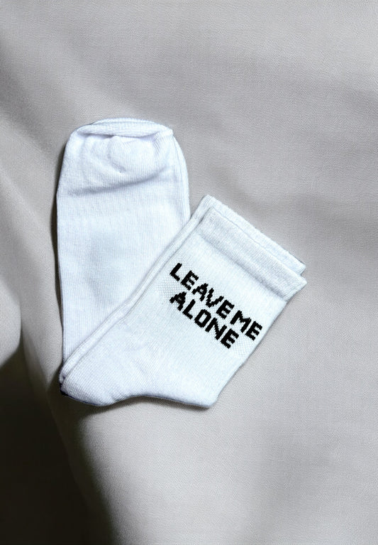 Leave Me Alone Socks